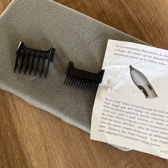 Oster electric blade pet shears clippers w 4 guards complete set dogs cats trim - Picture 2 of 8